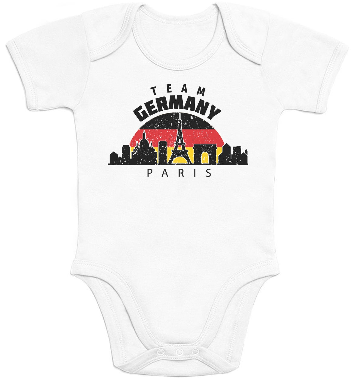 Team Germany 2024 Olympische Spiele Baby Body Kurzarm-Body