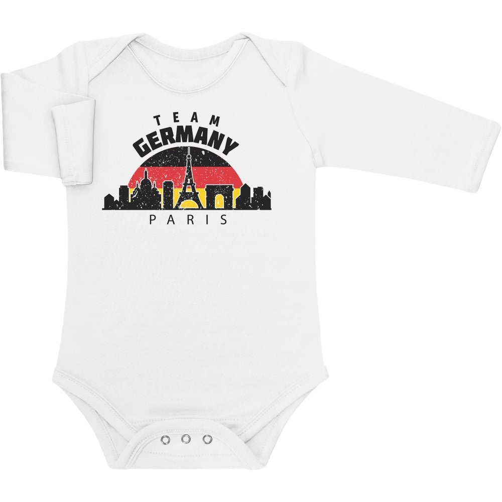 Team Germany 2024 Olympische Spiele Baby Langarm Body