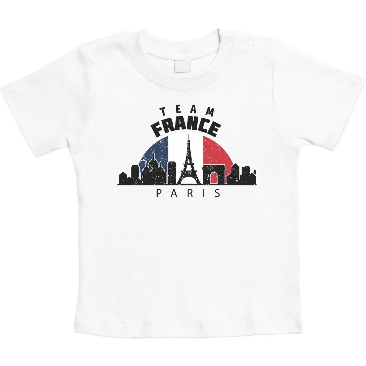 Team France 2024 Olympische Spiele Unisex Baby T-Shirt Gr. 66-93