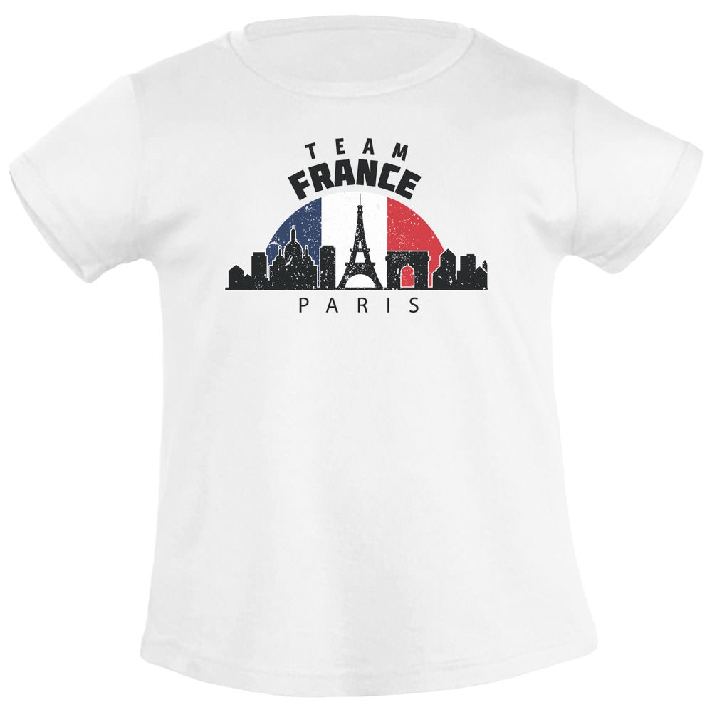 Team France 2024 Olympische Spiele Mädchen T-Shirt