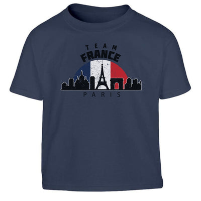 Team France 2024 Olympische Spiele Kinder Jungen T-Shirt