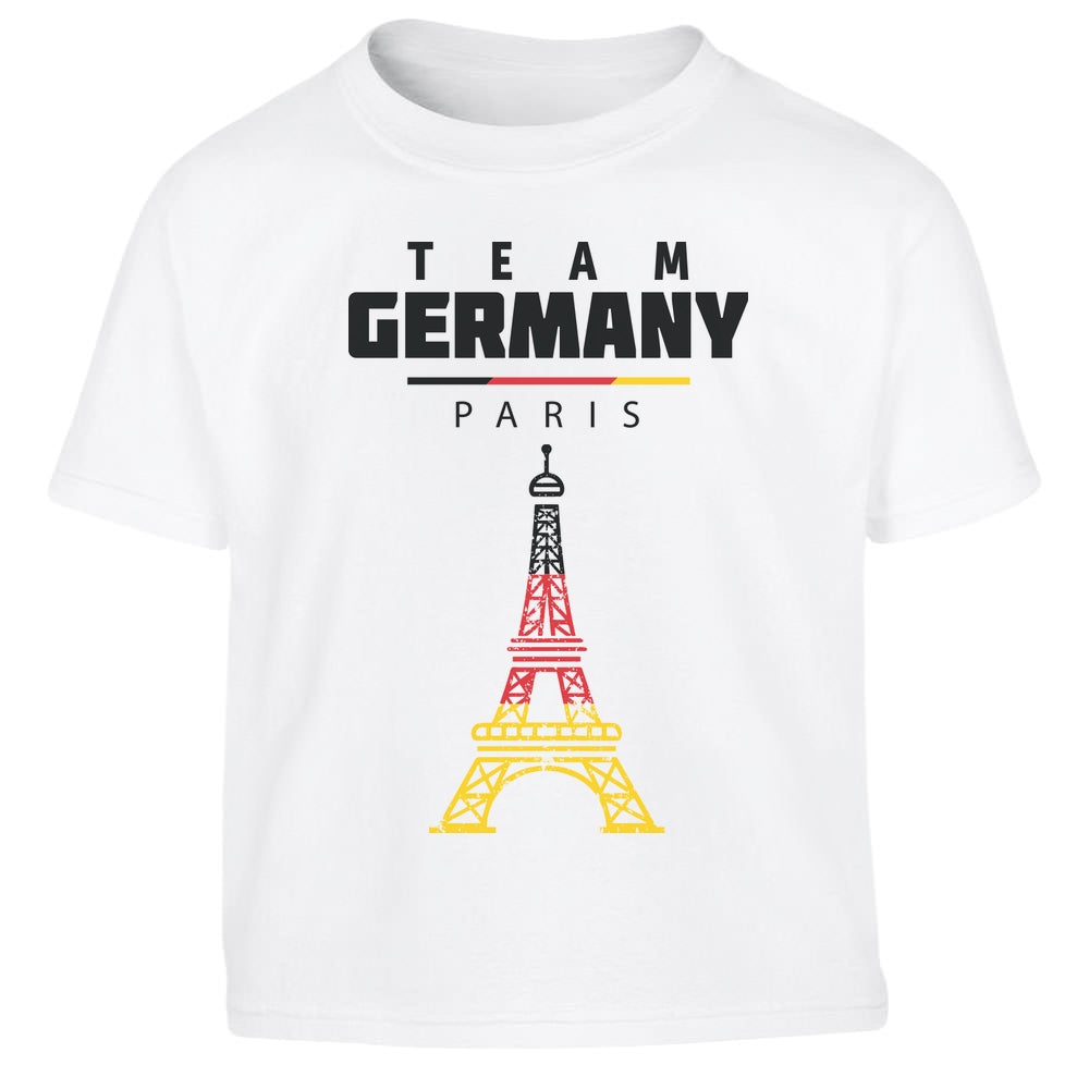 Olympische Spiele Team Germany 2024 Kinder Jungen T-Shirt