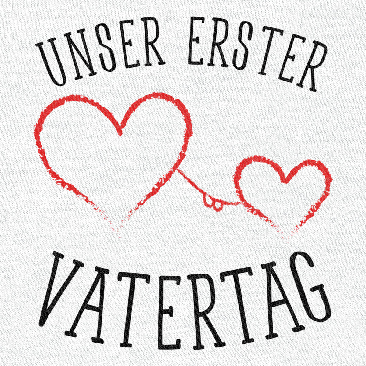 Unser erster Vatertag - Papa Baby Geschenk Baby Body Kurzarm-Body