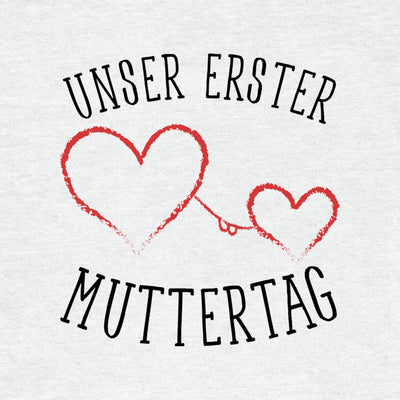 Unser erster Muttertag - Partnergeschenk Baby Baby Langarm Body