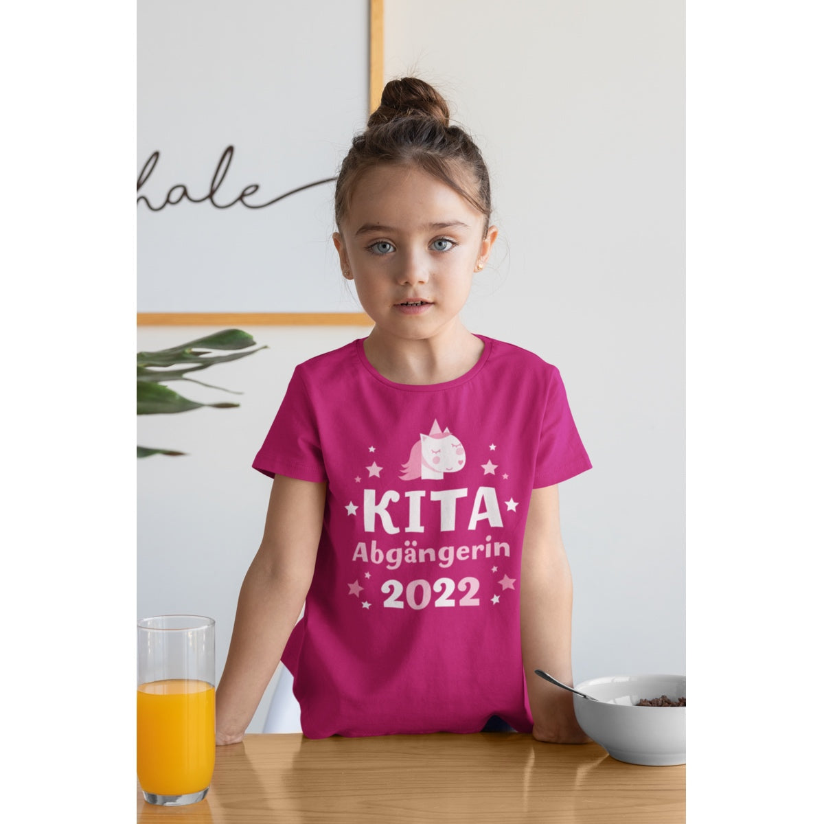Kita Abgängerin 2022 - Einschulung Schulanfang Mädchen T-Shirt