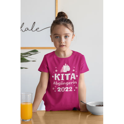 Kita Abgängerin 2022 - Einschulung Schulanfang Mädchen T-Shirt