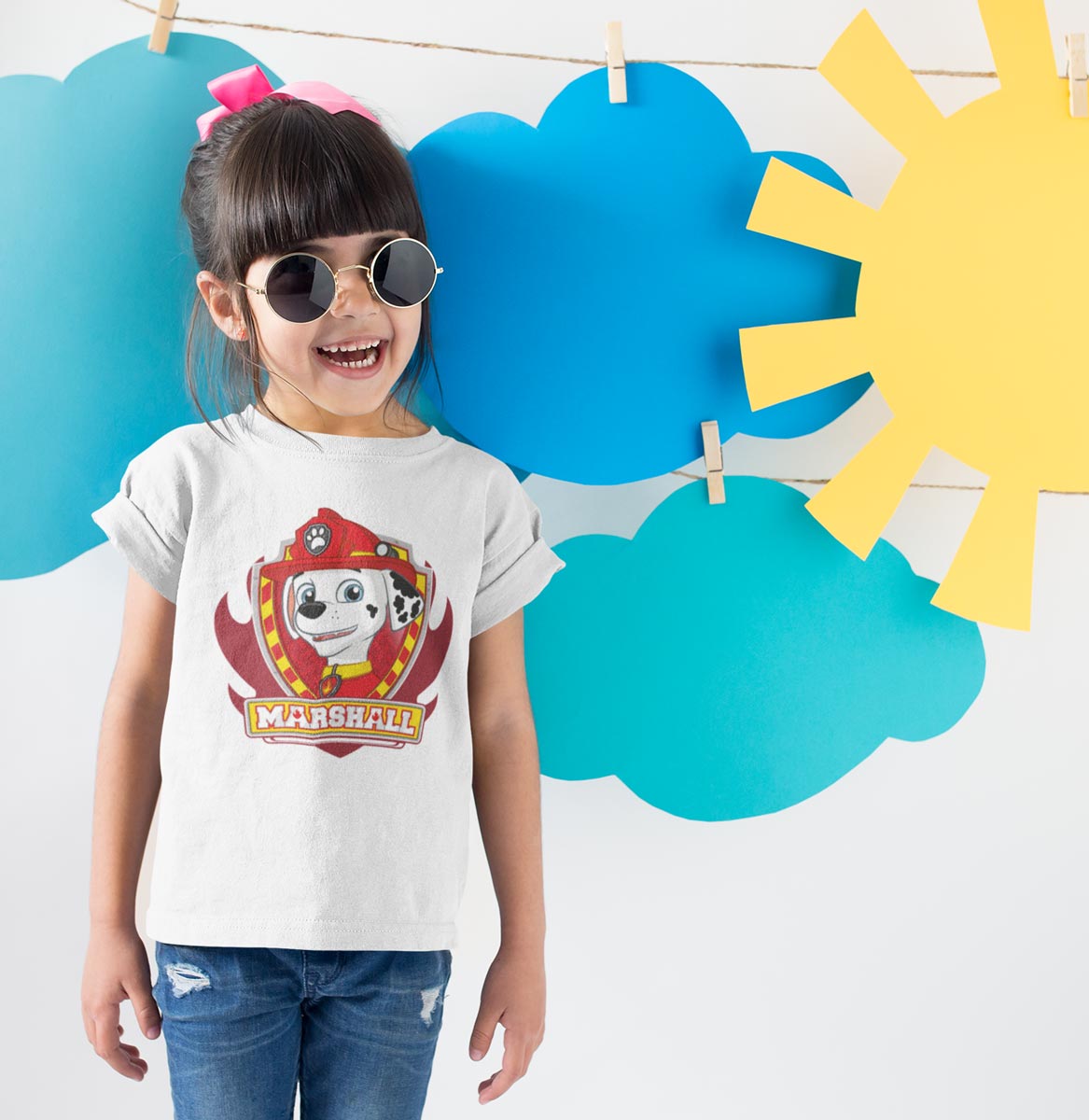 Paw Patrol T-Shirt Girls Marshall Mädchen T-Shirt