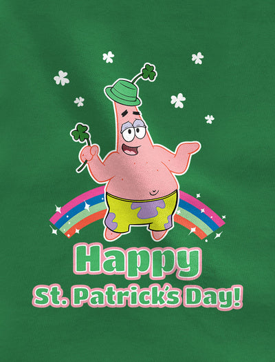 Schwammkopf Patrick Kleeblatt Hut Happy St. Patricks Day! Kinder Jungen T-Shirt