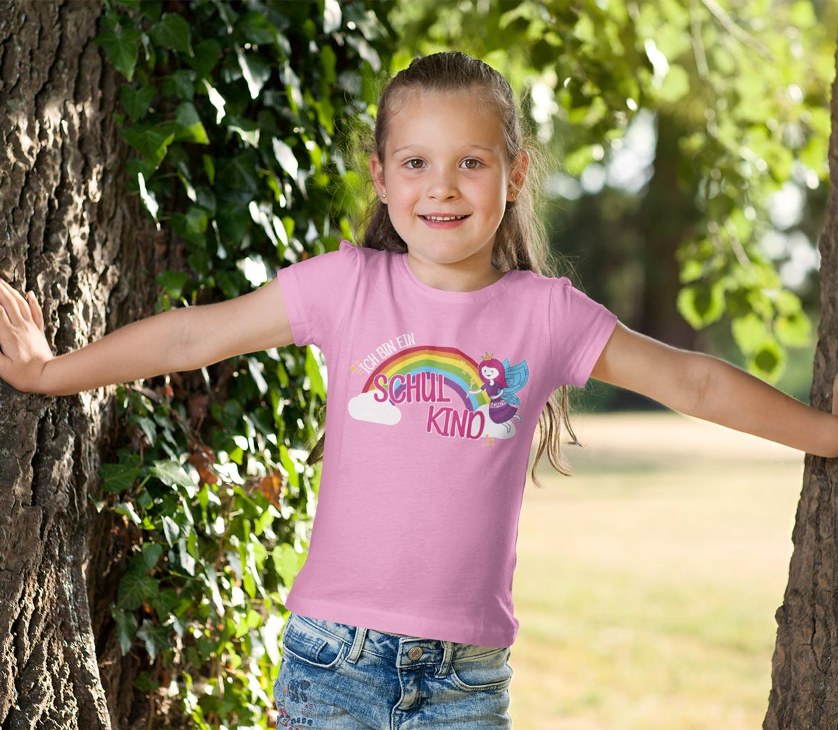 Einschulung & Schulanfang - Schulkind Prinzessin Geschenk Mädchen T-Shirt
