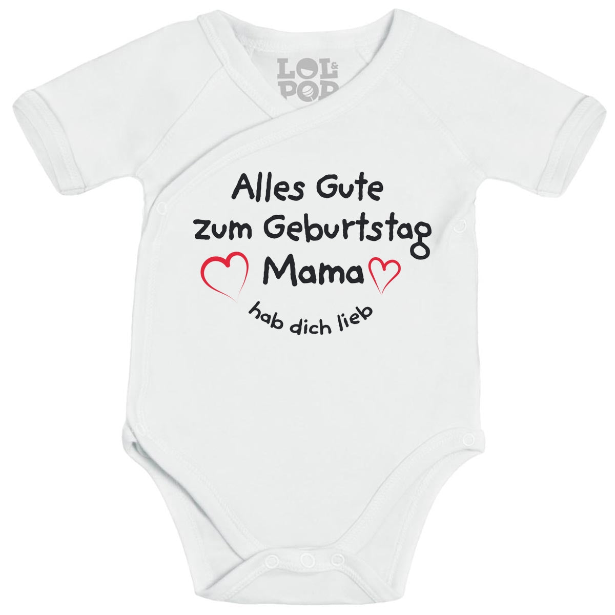 Alles Gute Zum Geburtstag Mama Hab dich Lieb Wickelbody