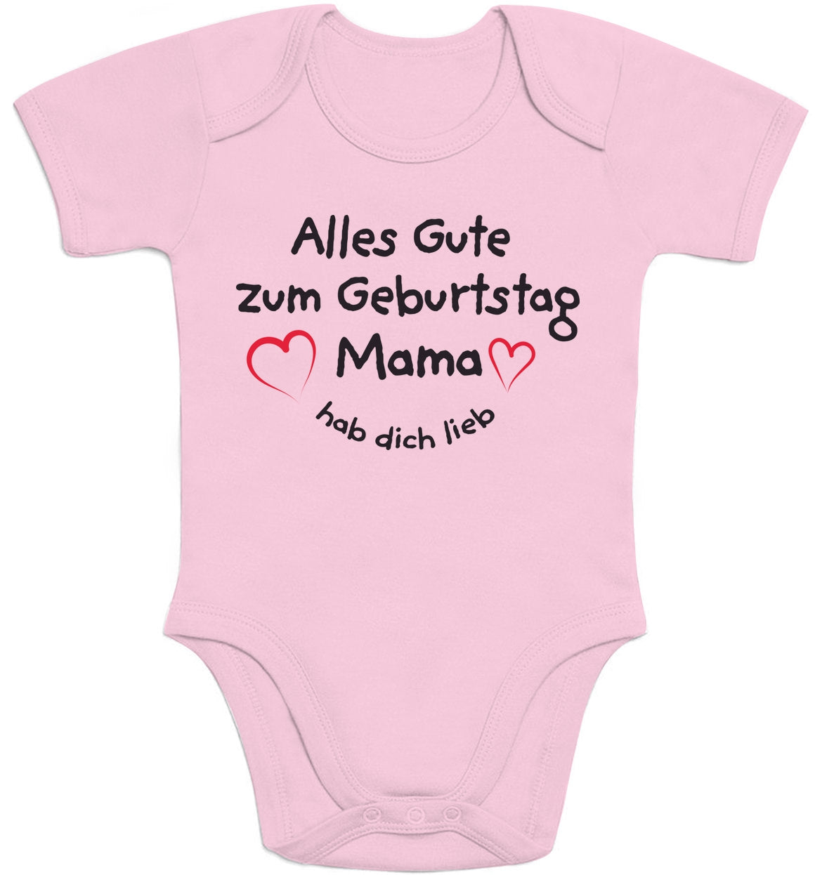 Alles Gute Zum Geburtstag Mama Hab dich Lieb Baby Body Kurzarm-Body