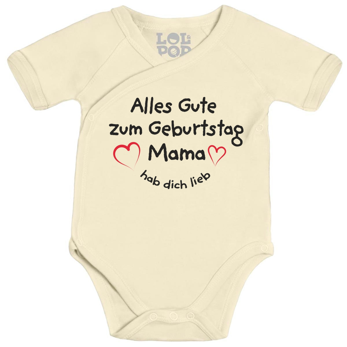 Alles Gute Zum Geburtstag Mama Hab dich Lieb Wickelbody