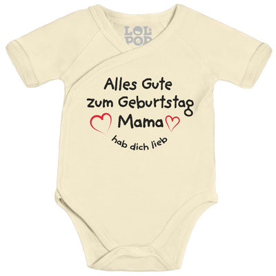 Alles Gute Zum Geburtstag Mama Hab dich Lieb Wickelbody