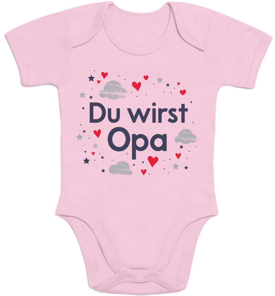 Du wirst Opa - Ankündigung Geschenk Großvater Baby Body Kurzarm-Body