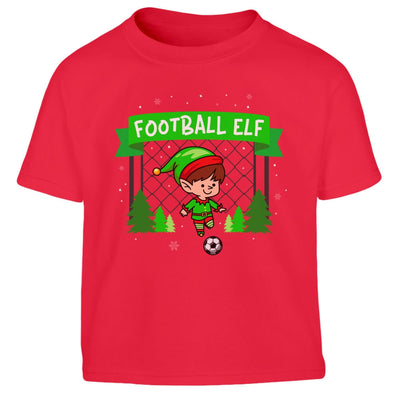 Ugly Christmas Football Elf Weihnachten Fussball WM Kinder Jungen T-Shirt