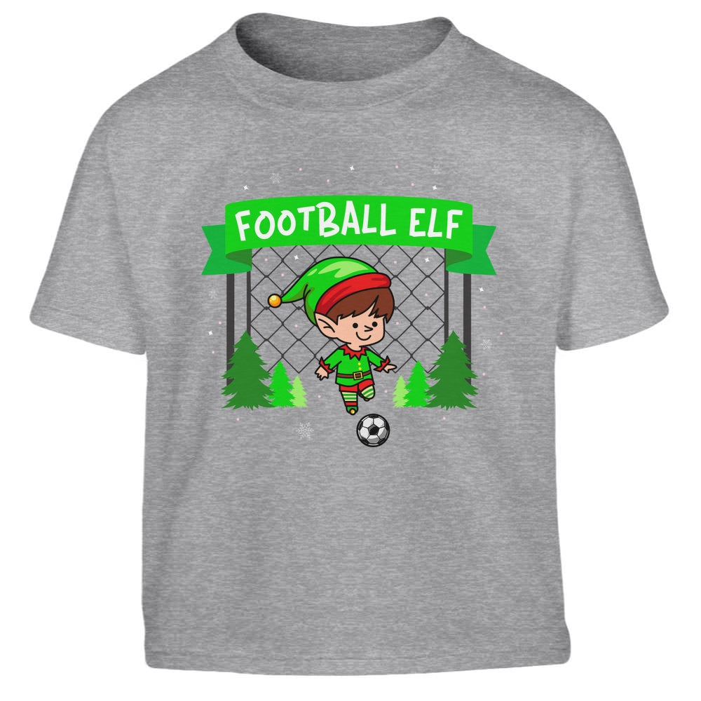 Ugly Christmas Football Elf Weihnachten Fussball WM Kinder Jungen T-Shirt