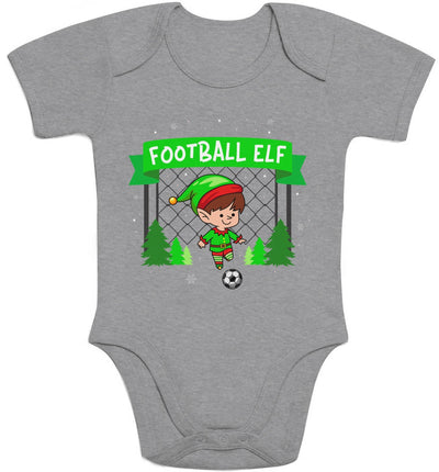 Ugly Christmas Football Elf Weihnachten Fussball Baby Body Kurzarm-Body