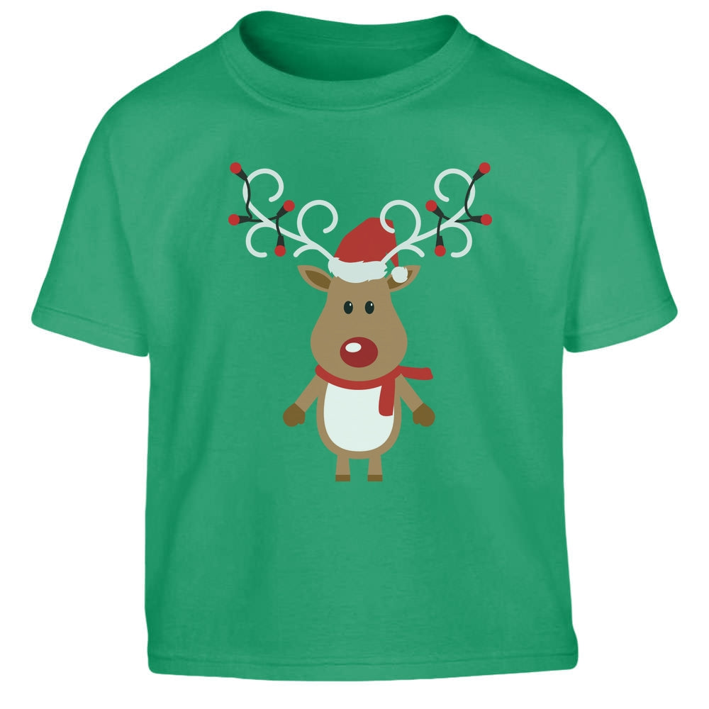 Süßes Baby Rentier Reindeer Weihnachtsshirt Christmas Kinder Jungen T-Shirt