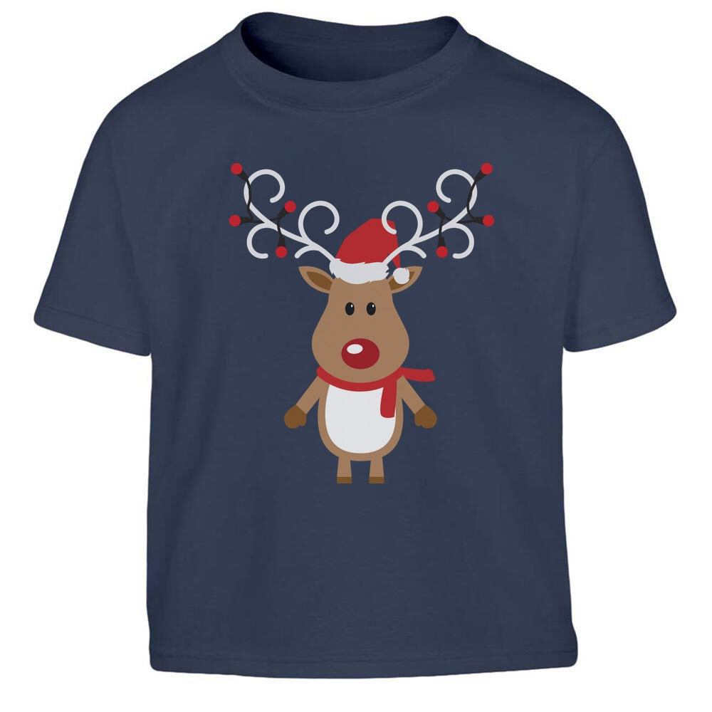 Süßes Baby Rentier Reindeer Weihnachtsshirt Christmas Kinder Jungen T-Shirt