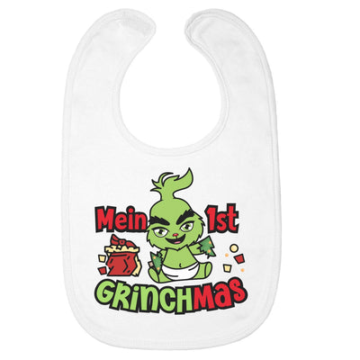Mein erstes Grinchmas Grinch Weihnachtsoutfit Baby Lätzchen