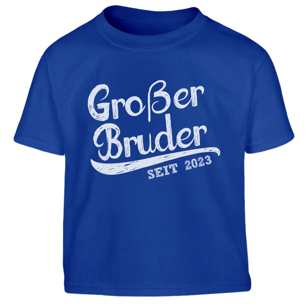 Geschenk Großer Bruder seit 2023 Großer Bruder Kinder Jungen T-Shirt