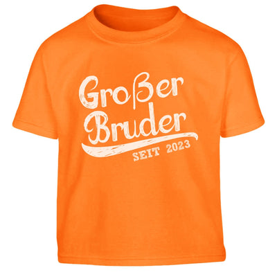 Geschenk Großer Bruder seit 2023 Großer Bruder Kinder Jungen T-Shirt