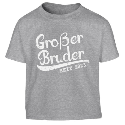 Geschenk Großer Bruder seit 2023 Großer Bruder Kinder Jungen T-Shirt