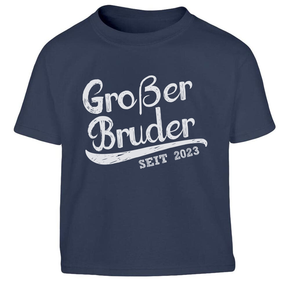 Geschenk Großer Bruder seit 2023 Großer Bruder Kinder Jungen T-Shirt