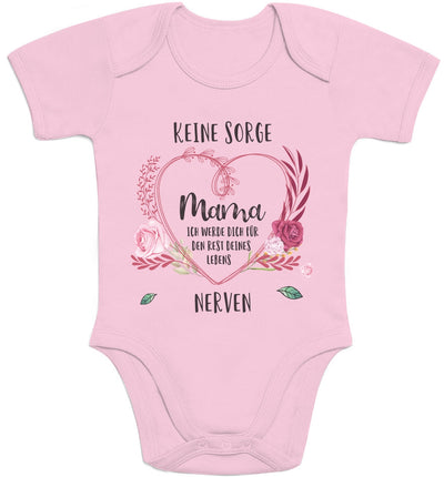 Witzige Body mit Spruch Keine Sorge Mama Geschenke Baby Body Kurzarm-Body