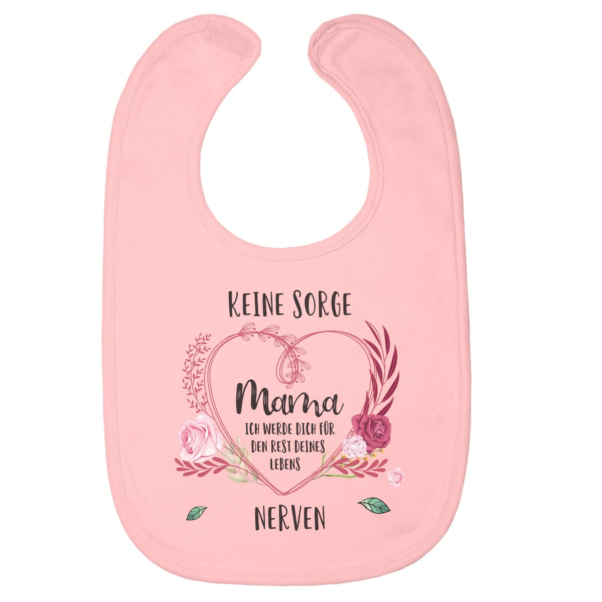 Witziger Babylatz mit Spruch Keine Sorge Mama Geschenke Baby Lätzchen