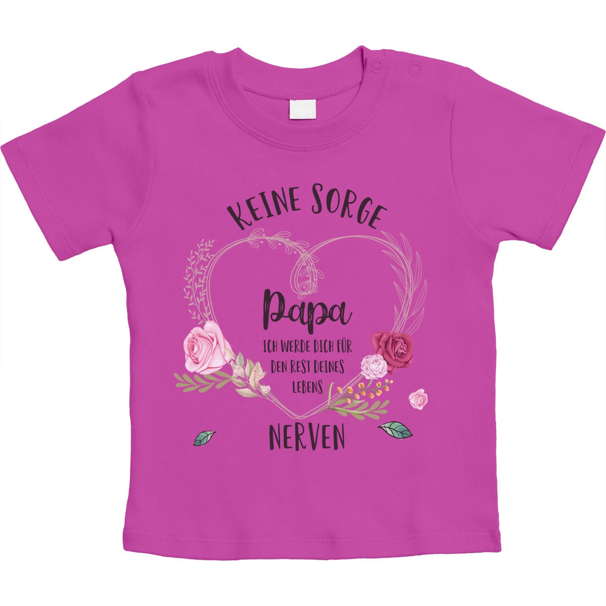 Witzige Body mit Spruch Keine Sorge Papa Geschenke Unisex Baby T-Shirt Gr. 66-93