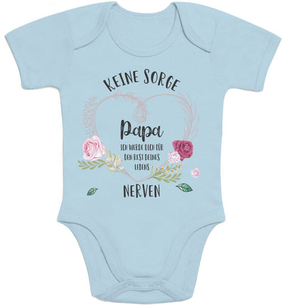 Witzige Body mit Spruch Keine Sorge Papa Geschenke Baby Body Kurzarm-Body