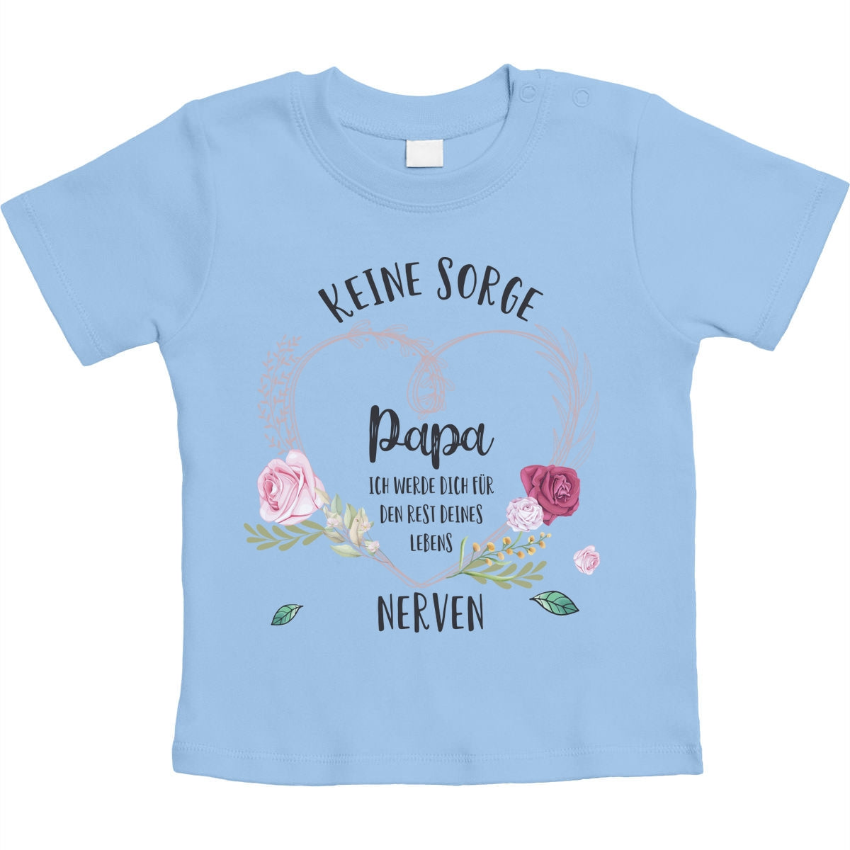 Witzige Body mit Spruch Keine Sorge Papa Geschenke Unisex Baby T-Shirt Gr. 66-93