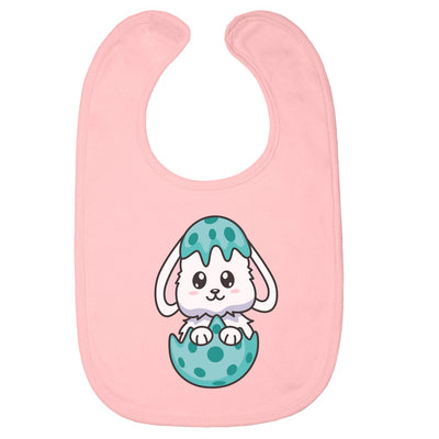 Schlüpfender Hase Im Buntem Ei Osterhasen Baby Lätzchen