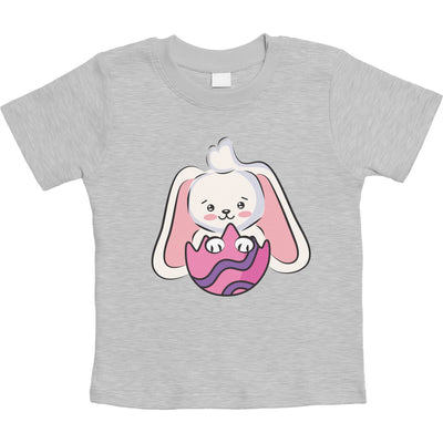 Süßer Osterhase Im Buntem Ei Osterhasen Unisex Baby T-Shirt Gr. 66-93