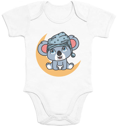 Moon Koala Baby Tiere Kleidung Babykleidung Outfit Baby Body Kurzarm-Body