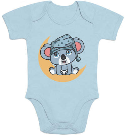 Moon Koala Baby Tiere Kleidung Babykleidung Outfit Baby Body Kurzarm-Body