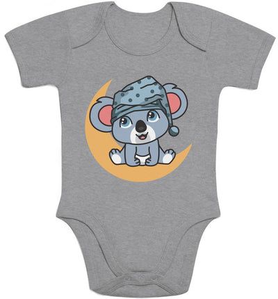 Moon Koala Baby Tiere Kleidung Babykleidung Outfit Baby Body Kurzarm-Body