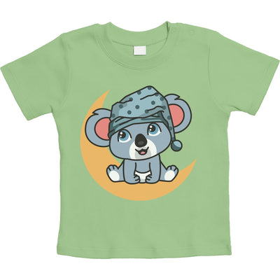 Moon Koala Baby Tiere Kleidung Babykleidung Outfit Unisex Baby T-Shirt Gr. 66-93