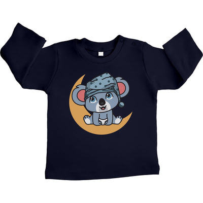 Moon Koala Baby Tiere Kleidung Babykleidung Outfit Unisex Baby Langarmshirt Gr. 66-93