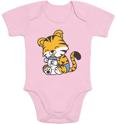 Tiger Katze Baby Tiere Kleidung Baby Outfits Baby Body Kurzarm-Body