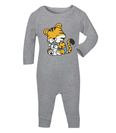 Tiger Katze Baby Tiere Kleidung Baby Outfits Baby Strampler Strampelanzug