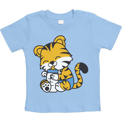 Tiger Katze Baby Tiere Kleidung Baby Outfits Unisex Baby T-Shirt Gr. 66-93