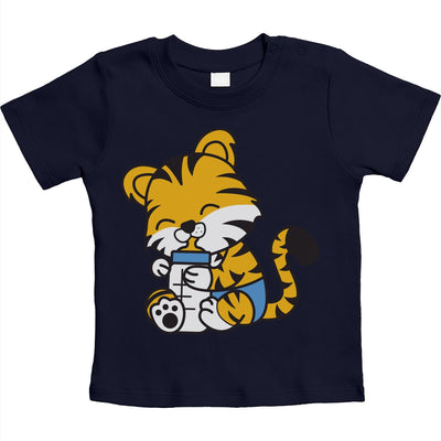 Tiger Katze Baby Tiere Kleidung Baby Outfits Unisex Baby T-Shirt Gr. 66-93