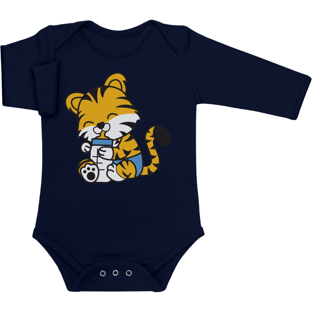 Tiger Katze Baby Tiere Kleidung Baby Outfits Baby Langarm Body