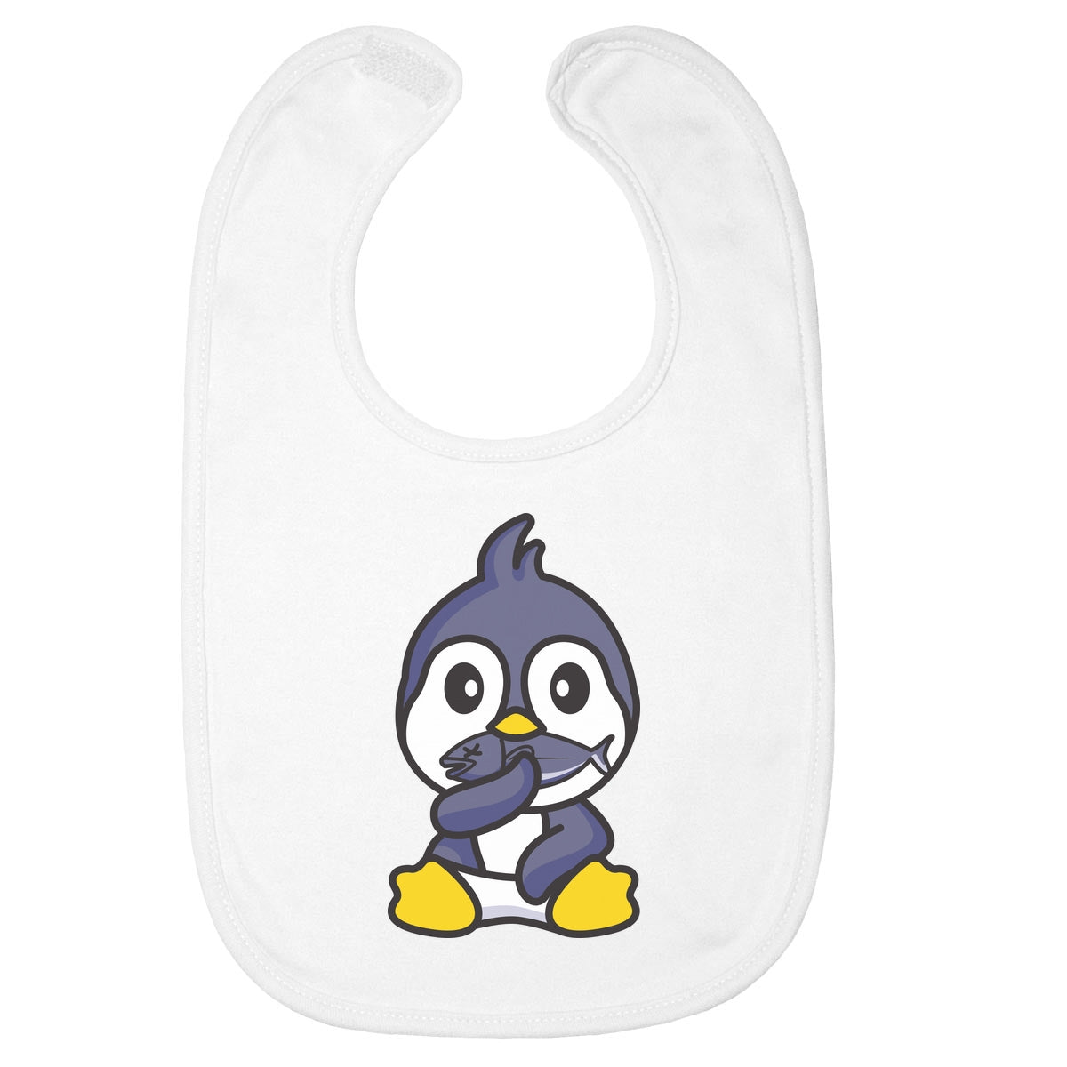 Babylatz mit Motiv Pinguin Baby Kleidung Neugeborene Mädchen Junge Baby Lätzchen