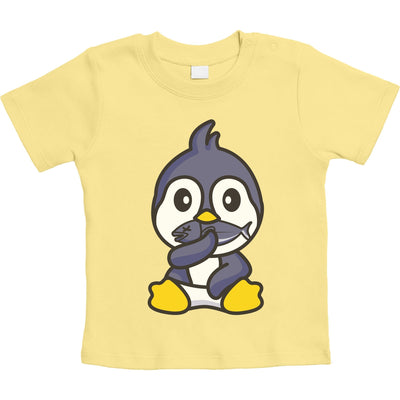 Baby TShirt Pinguin Baby Kleidung Neugeborene Unisex Baby T-Shirt Gr. 66-93