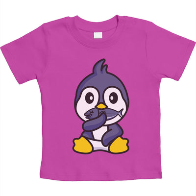 Baby TShirt Pinguin Baby Kleidung Neugeborene Unisex Baby T-Shirt Gr. 66-93