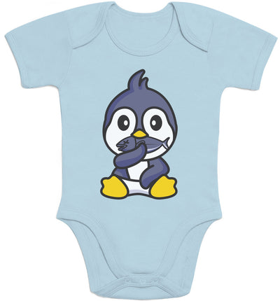 Baby Body Pinguin Baby Kleidung Neugeborene Mädchen Junge Baby Body Kurzarm-Body