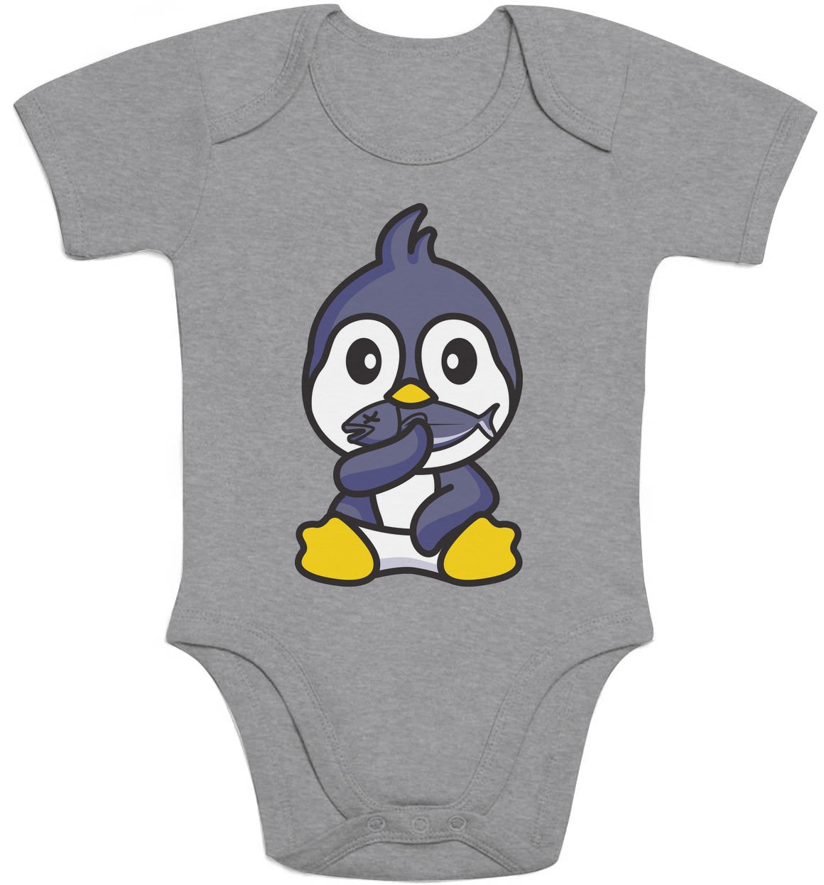 Baby Body Pinguin Baby Kleidung Neugeborene Mädchen Junge Baby Body Kurzarm-Body